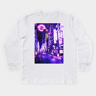 Black hole Kids Long Sleeve T-Shirt